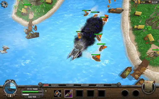 Play Shooty Seas as an online game Shooty Seas with UptoPlay