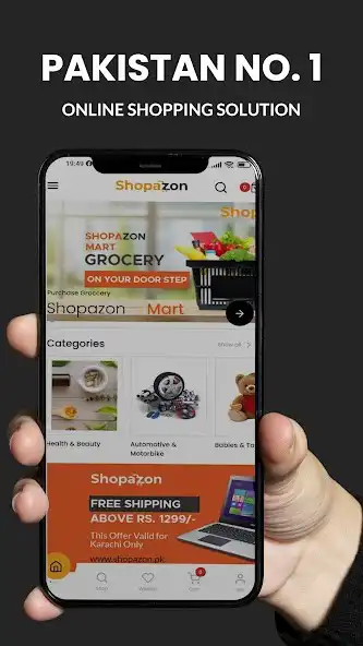 Play Shopazon Online Shopping App as an online game Shopazon Online Shopping App with UptoPlay