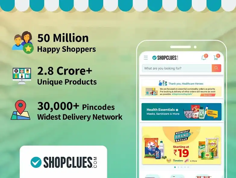 Play ShopClues Bazaar: Shopping App  and enjoy ShopClues Bazaar: Shopping App with UptoPlay
