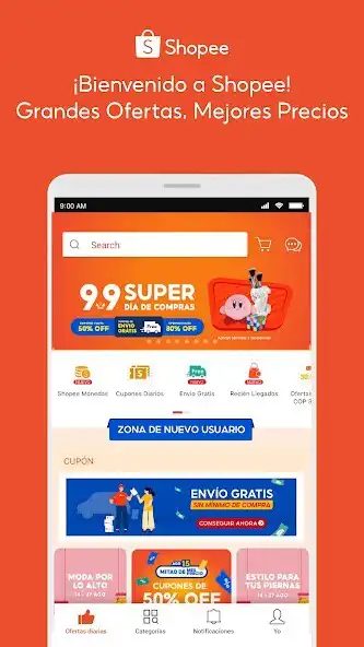 Play Shopee CO: 9.9 Día de Compras  and enjoy Shopee CO: 9.9 Día de Compras with UptoPlay