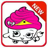 Free play online Shopkins Coloring Paintting Drawing Book Game APK
