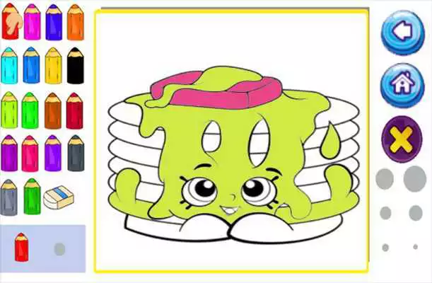 Play Shopkins Coloring Paintting Drawing Book Game Play Shopkins Coloring Paintting Drawing Book Game