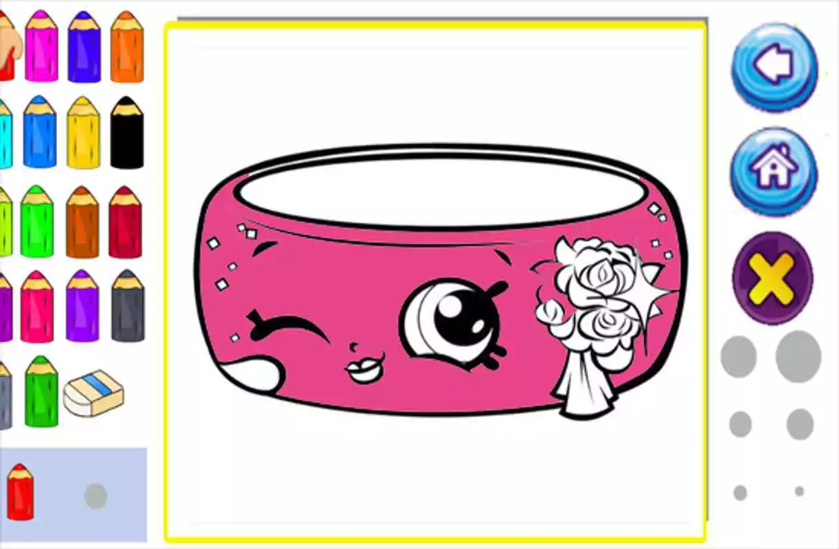 Play Shopkins Coloring Paintting Drawing Book Game Play Shopkins Coloring Paintting Drawing Book Game