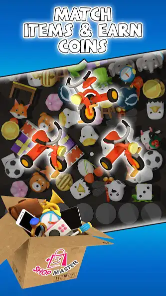 Play Shop Master - Match 3D Puzzle  and enjoy Shop Master - Match 3D Puzzle with UptoPlay