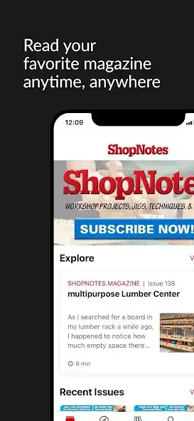Play ShopNotes Magazine as an online game ShopNotes Magazine with UptoPlay