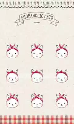 Play Shopper Holic cats(red check) Play Shopper Holic cats(red check)