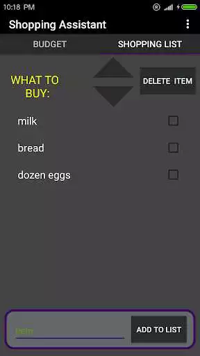 Play Shopping Assistant