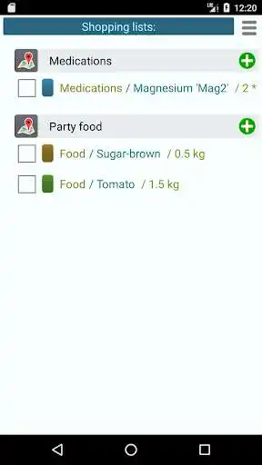 Play Shopping list Lt.