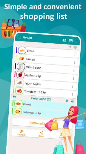 Play Shopping list - My List  and enjoy Shopping list - My List with UptoPlay