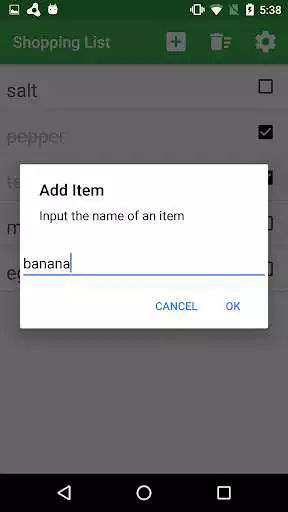 Play Shopping List - ToDo List for shopping as an online game Shopping List - ToDo List for shopping with UptoPlay