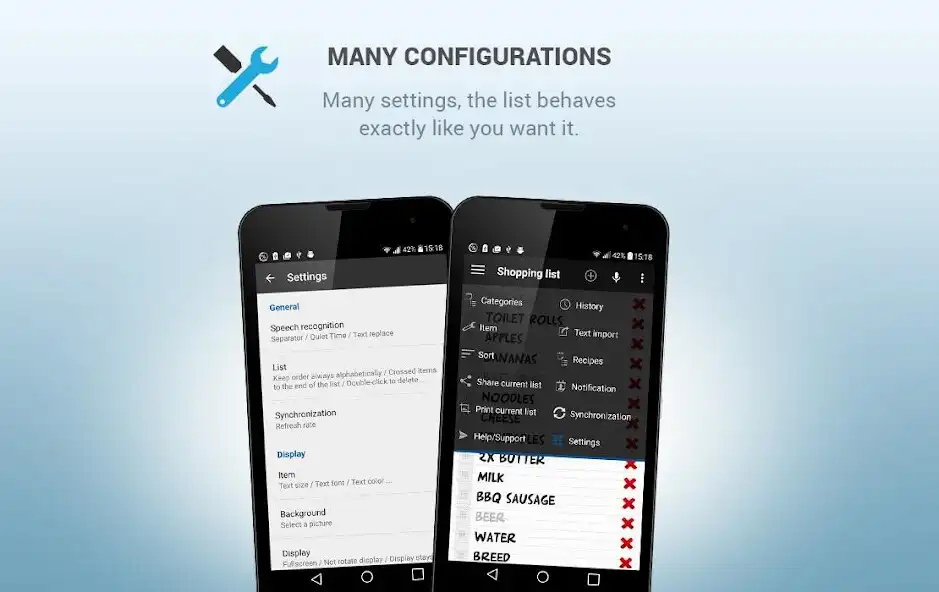 Play Shopping list voice input PRO as an online game Shopping list voice input PRO with UptoPlay