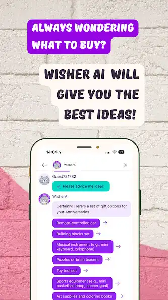 Play Shopping list: Wisher App as an online game Shopping list: Wisher App with UptoPlay