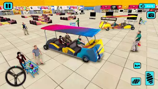 Play Shopping Mall Cab: Radio Taxi Driver Games as an online game Shopping Mall Cab: Radio Taxi Driver Games with UptoPlay