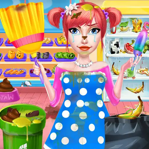 Play Shopping Mall Cleaning Girls APK