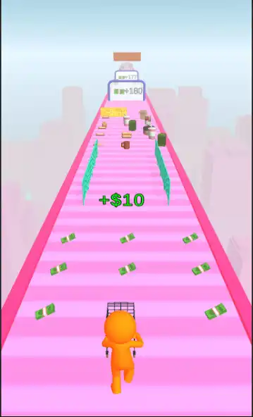 Play SHOPPING RUN 3D: shopping game as an online game SHOPPING RUN 3D: shopping game with UptoPlay