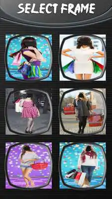 Play Shopping Women Photo Montage