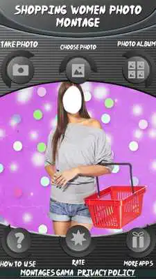 Play Shopping Women Photo Montage