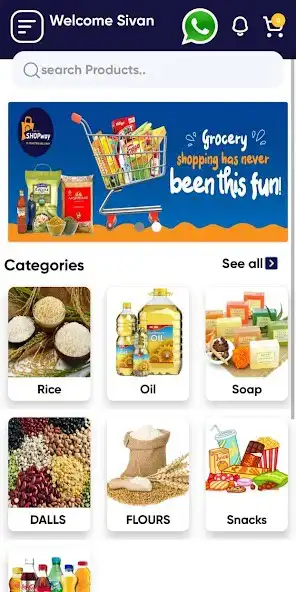 Play ShopWay - Online Grocery App as an online game ShopWay - Online Grocery App with UptoPlay