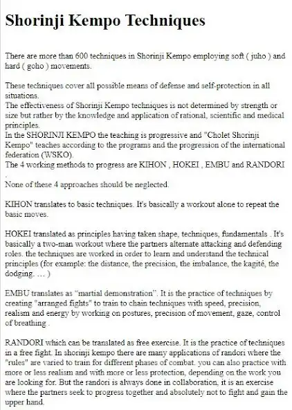 Play Shorinji Kempo Technique Guide as an online game Shorinji Kempo Technique Guide with UptoPlay