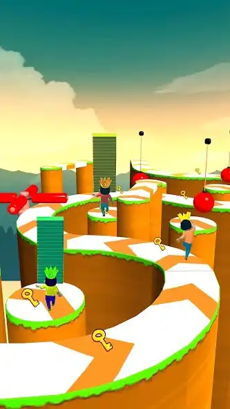 Play Shortcut Running Game: Racing as an online game Shortcut Running Game: Racing with UptoPlay