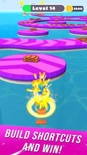 Play Shortcut Run Race as an online game Shortcut Run Race with UptoPlay