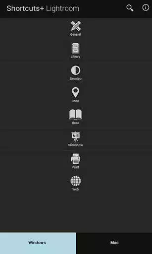 Play Shortcuts+ Lightroom