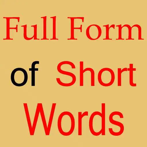 Free play online Short Form To Full Form APK