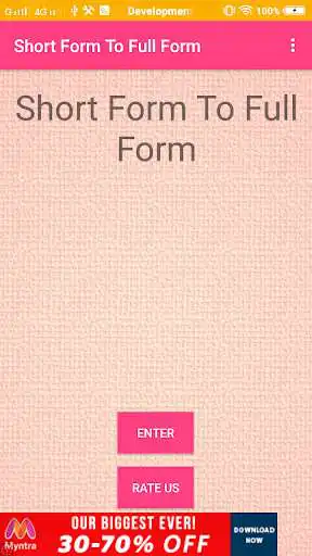 Play Short Form To Full Form Play Short Form To Full Form