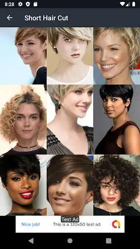 Play APK Short Hair Cut  and enjoy Short Hair Cut with UptoPlay com.MirrorImage.ShortHairCut