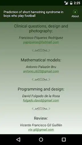 Play Short hamstring predictor as an online game Short hamstring predictor with UptoPlay