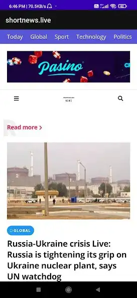 Play shortnews.live  and enjoy shortnews.live with UptoPlay