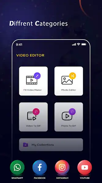 Play ShotFx - Video Status Maker  and enjoy ShotFx - Video Status Maker with UptoPlay