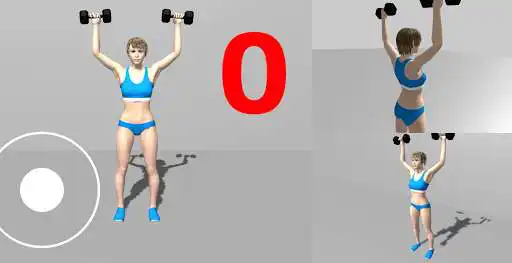 Play Shoulder Press, Fitness app Muscle Training as an online game Shoulder Press, Fitness app Muscle Training with UptoPlay