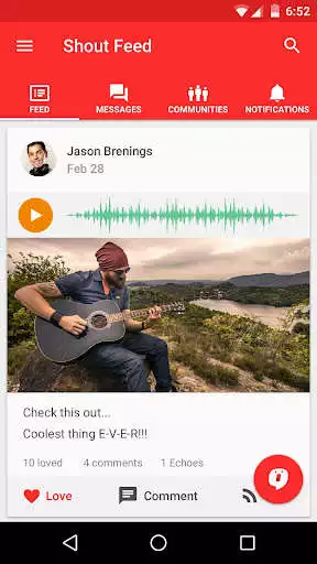 Play Shout - Share Your Voice  and enjoy Shout - Share Your Voice with UptoPlay