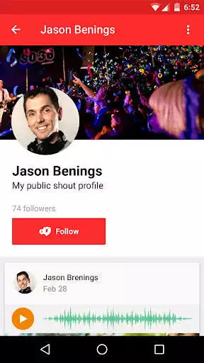 Play Shout - Share Your Voice as an online game Shout - Share Your Voice with UptoPlay