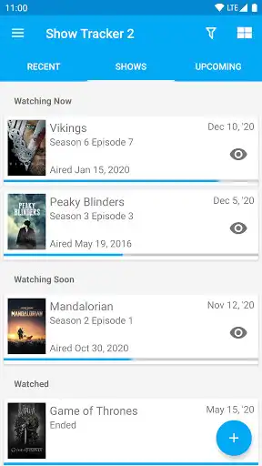Play Show Tracker 2