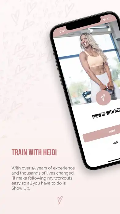 Play Show Up Fitness App by Heidi as an online game Show Up Fitness App by Heidi with UptoPlay