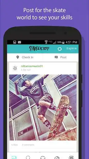 Play APK Shreddit: Skateboarding  and enjoy Shreddit: Skateboarding with UptoPlay hr.apps.n165737276