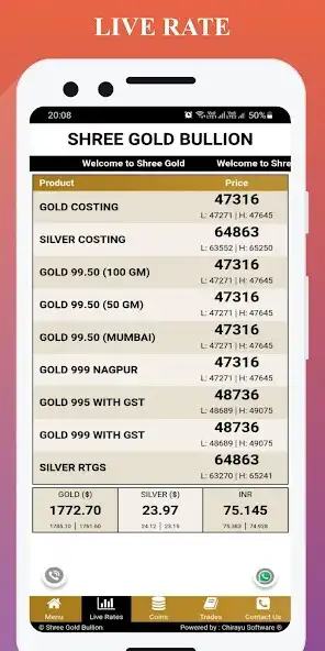 Play Shree Gold Bullion  and enjoy Shree Gold Bullion with UptoPlay