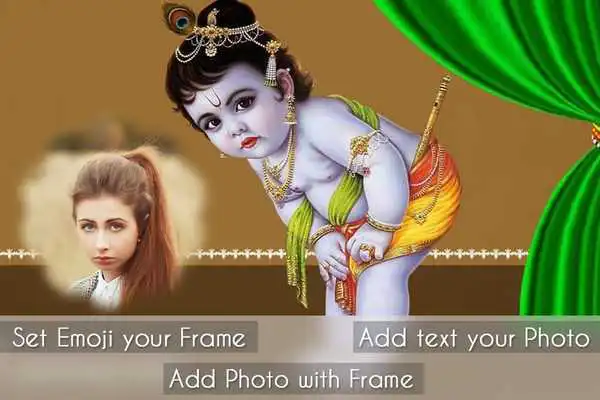 Play Shree Krishna Photo Frames