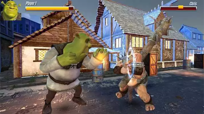 Play Shrek Street Brawl Fight