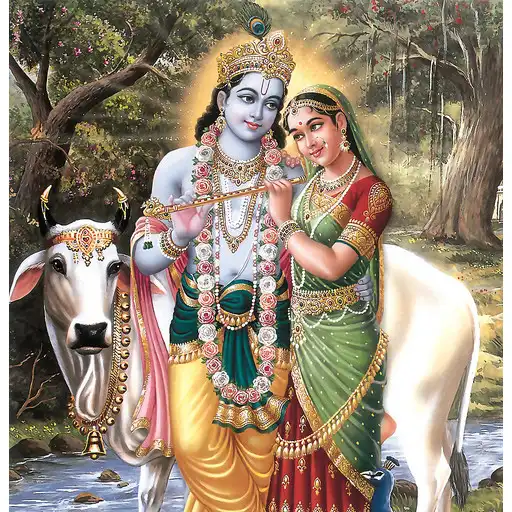 Play Shri Krishna Aarti, Stotra, Janmashtami in Marathi APK