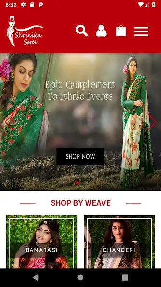 Play Shrinika Saree as an online game Shrinika Saree with UptoPlay