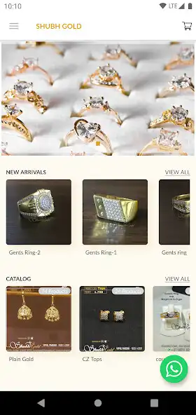 Play Shubh Gold - Gold CZ Jewellery Wholesaler App as an online game Shubh Gold - Gold CZ Jewellery Wholesaler App with UptoPlay
