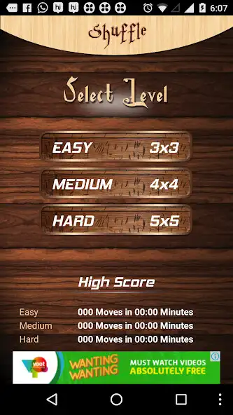 Play Shuffle as an online game Shuffle with UptoPlay