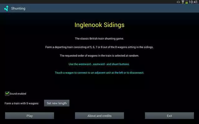 Play Shunting