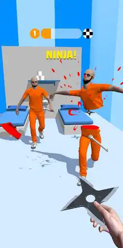 Play Shuriken Dash 3D  and enjoy Shuriken Dash 3D with UptoPlay