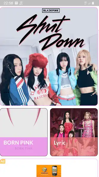 Play Shut Down BLACKPINK App as an online game Shut Down BLACKPINK App with UptoPlay