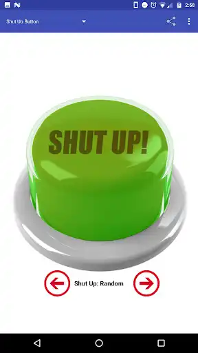 Play Shut Up Button