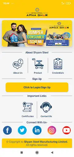 Play Shyam Steel Apna Ghar as an online game Shyam Steel Apna Ghar with UptoPlay